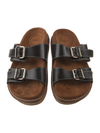 Chloé Leather Slides