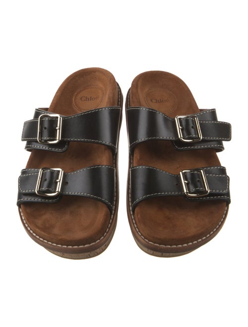 Chloé Leather Slides