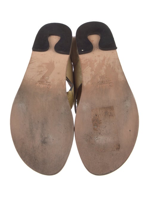 Chloé Leather Slingback Sandals