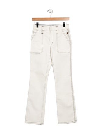 Chloé Mid-Rise Straight Leg Jeans