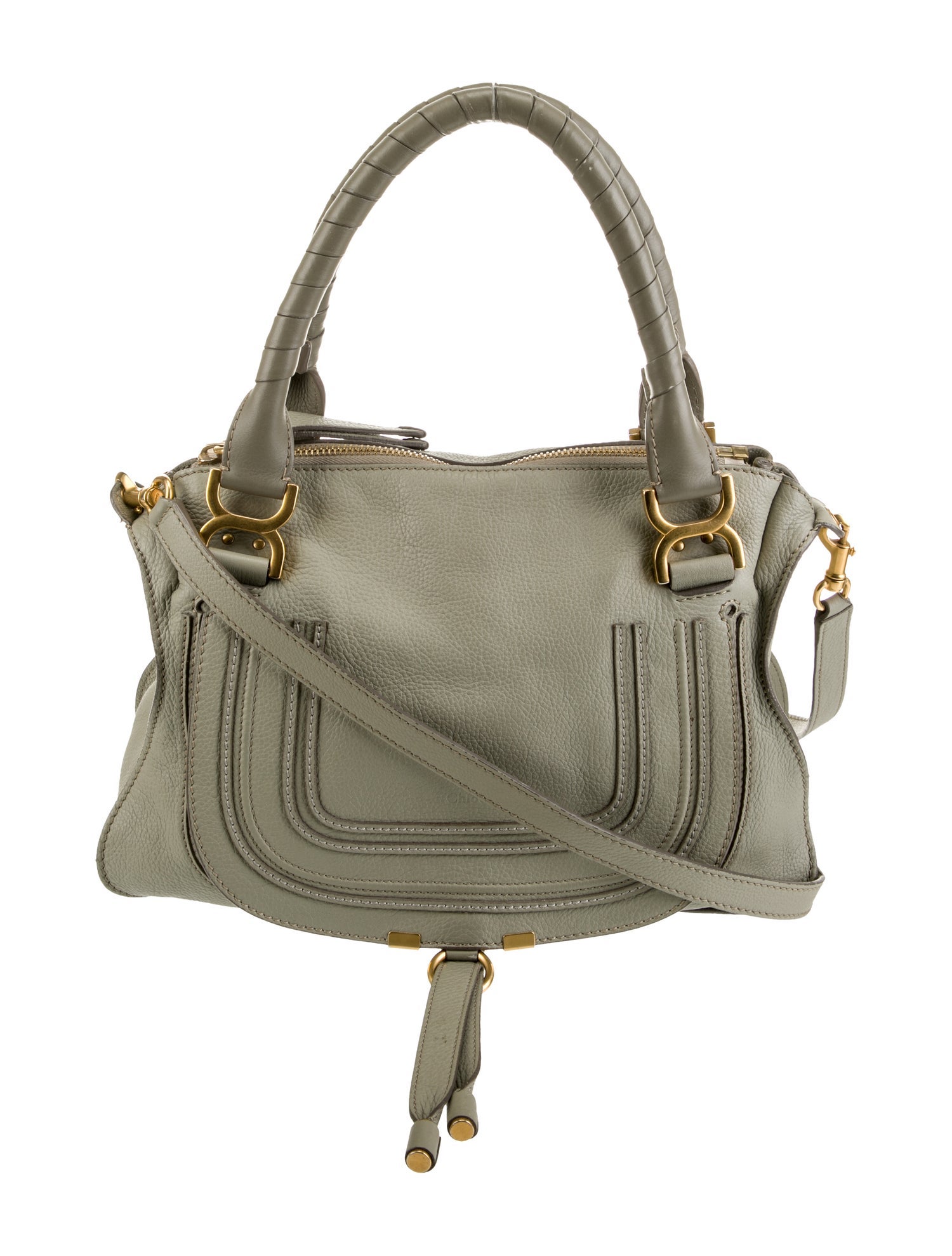 Chloé Leather Top Handle Bag