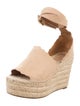 Chloé Suede Scalloped Accent Espadrilles