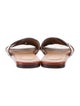 Chloé Leather Slides