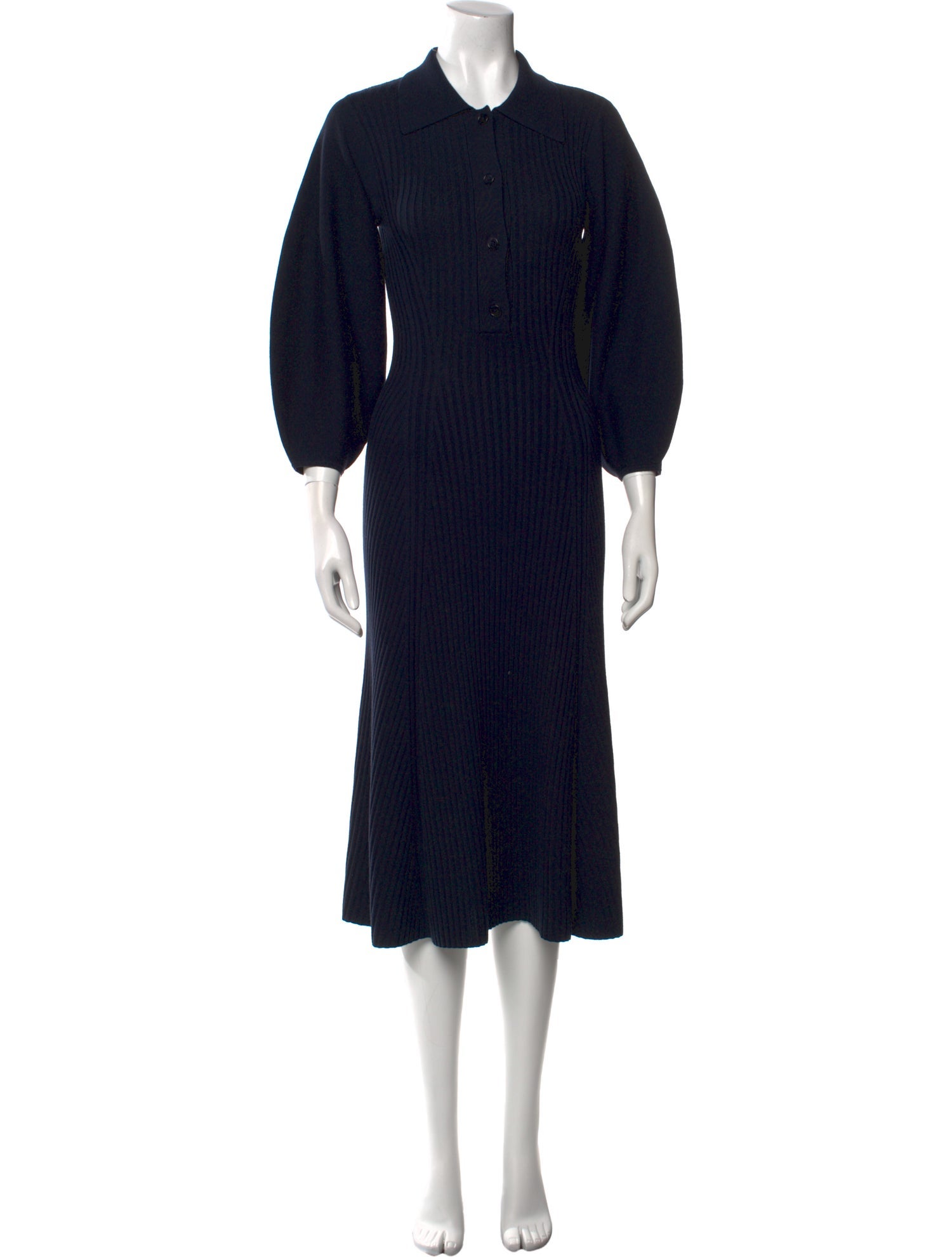 Chloé Wool Midi Length Dress