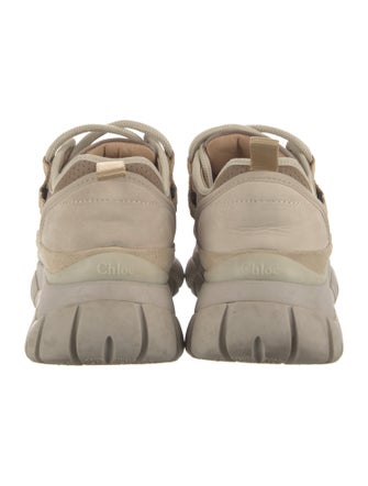 Chloé Mesh Mesh Accents Chunky Sneakers