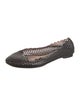 Chloé Leather Lasercut Accents Ballet Flats