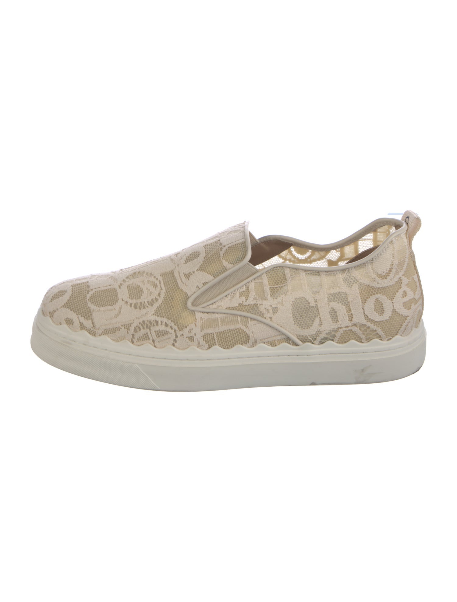 Chloé Lace Printed Sneakers