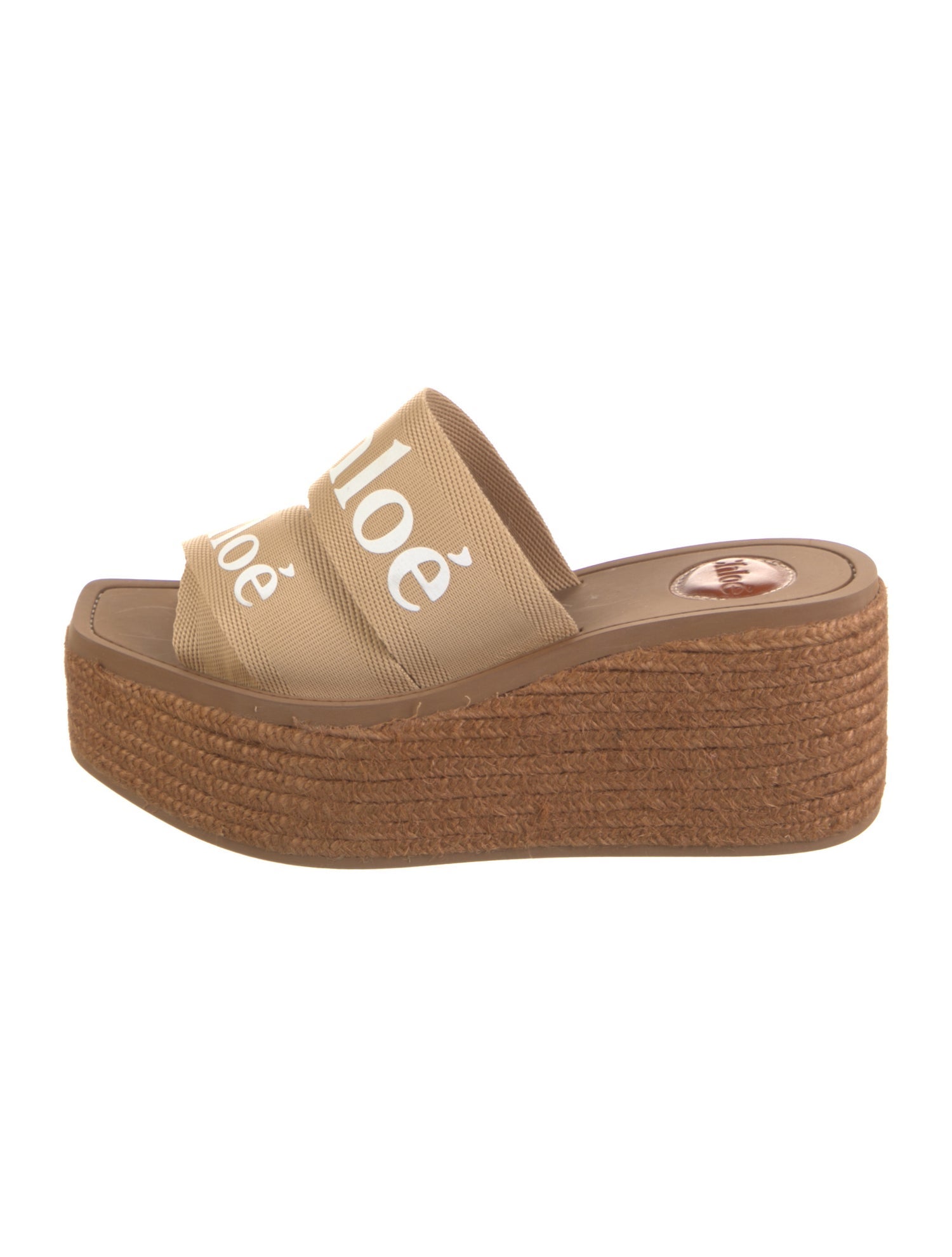 Chloé Nylon Printed Espadrilles