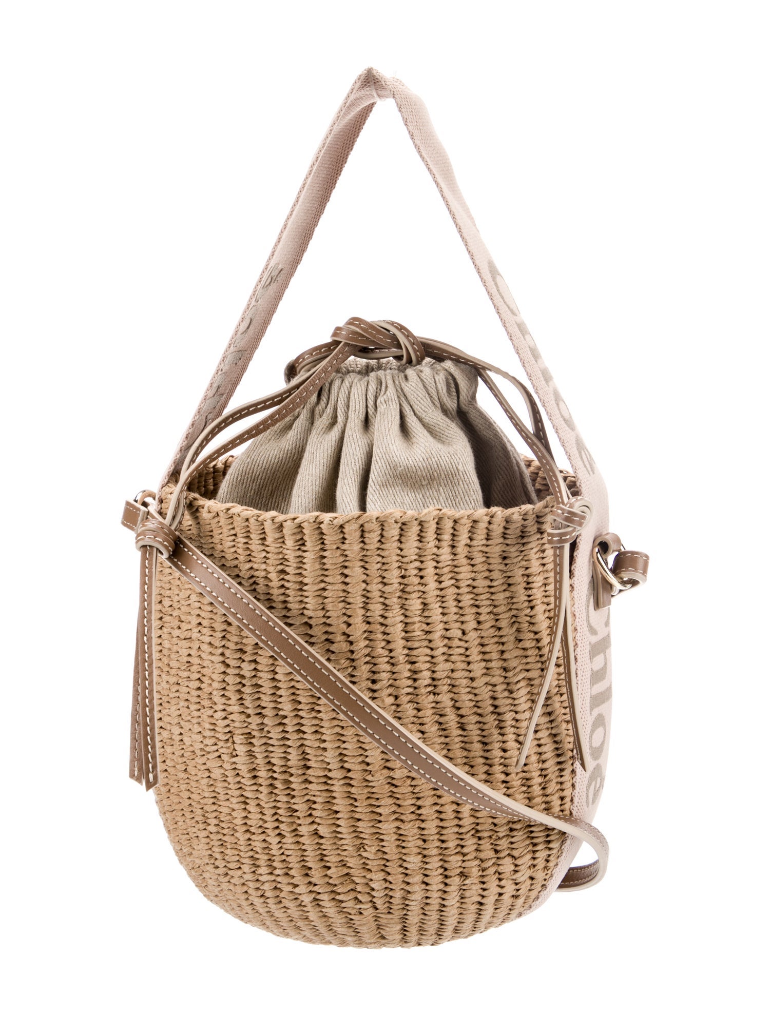 Chloe x Mifuko Raffia Shoulder Bag