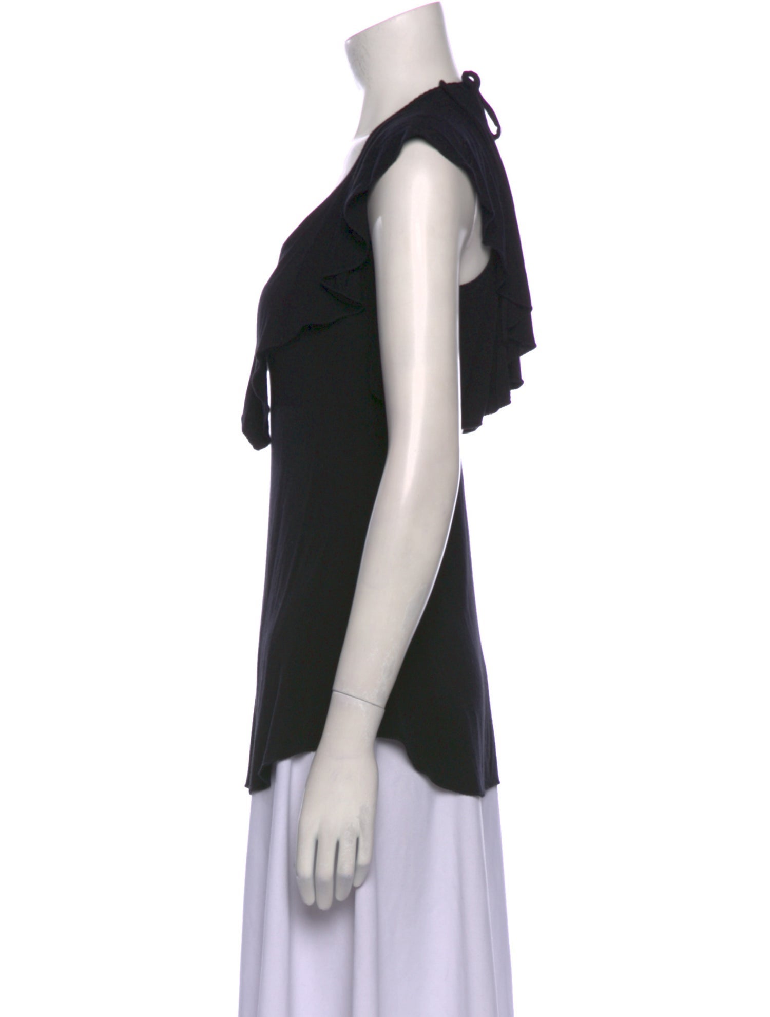 Chloé Silk V-Neck Top