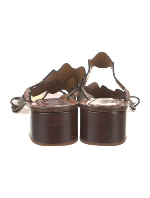 Chloé Leather Slides