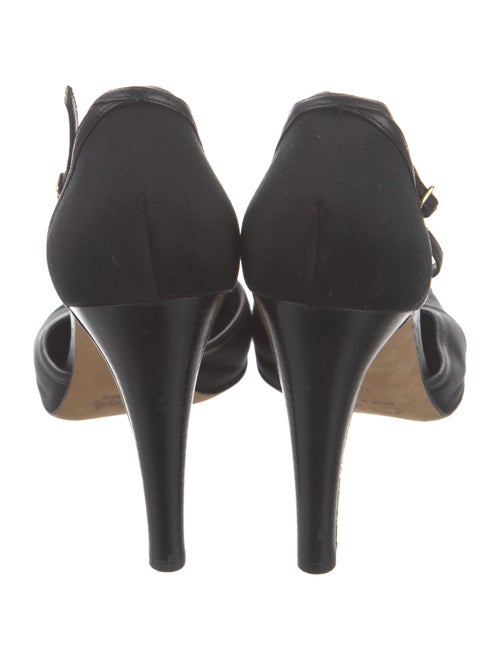 Chloé Satin T-Strap Pumps