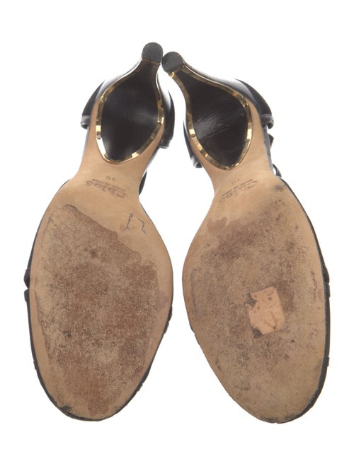 Chloé Satin T-Strap Pumps