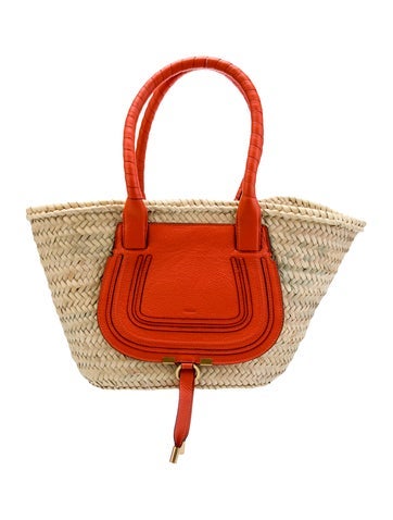 Chloé Totes Raffia Shoulder Bag