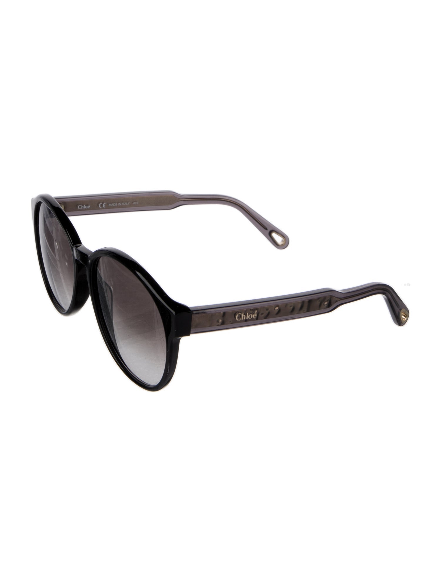 Chloé Round Gradient Sunglasses