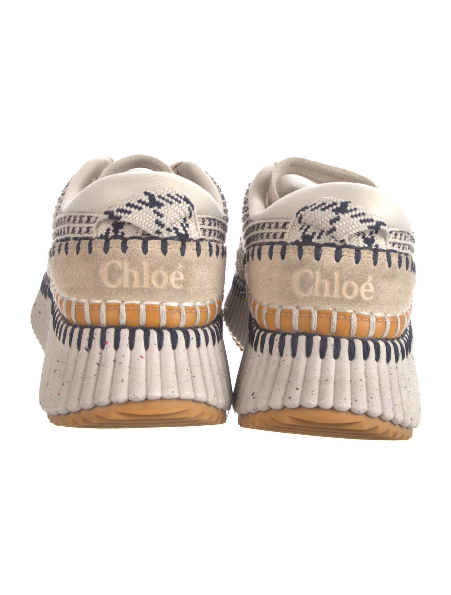 Chloé Printed Espadrille Sneakers