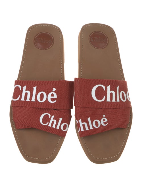 Chloé Canvas Printed Slides