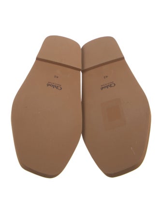 Chloé Striped Slides