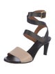 Chloé Leather Colorblock Pattern Sandals