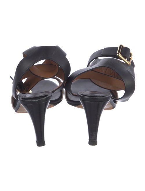 Chloé Leather Colorblock Pattern Sandals