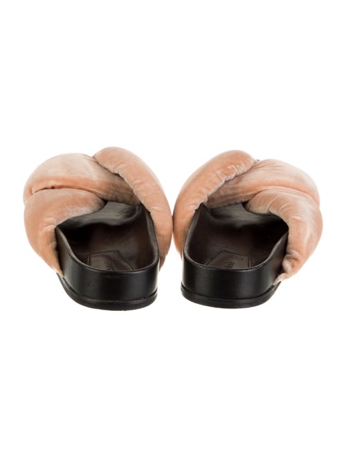 Chloé Velvet Slides