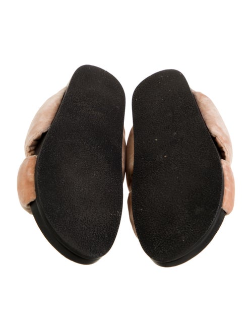 Chloé Velvet Slides