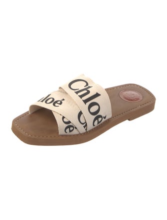 Chloé Canvas Printed Slides