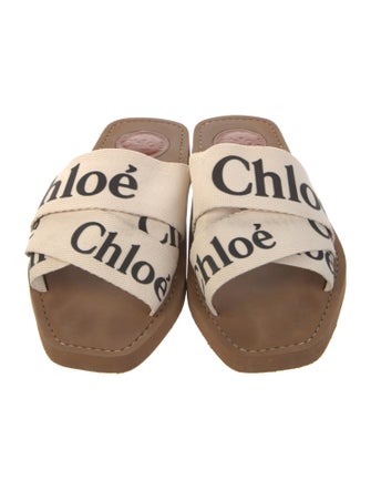 Chloé Canvas Printed Slides