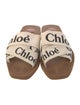 Chloé Canvas Printed Slides