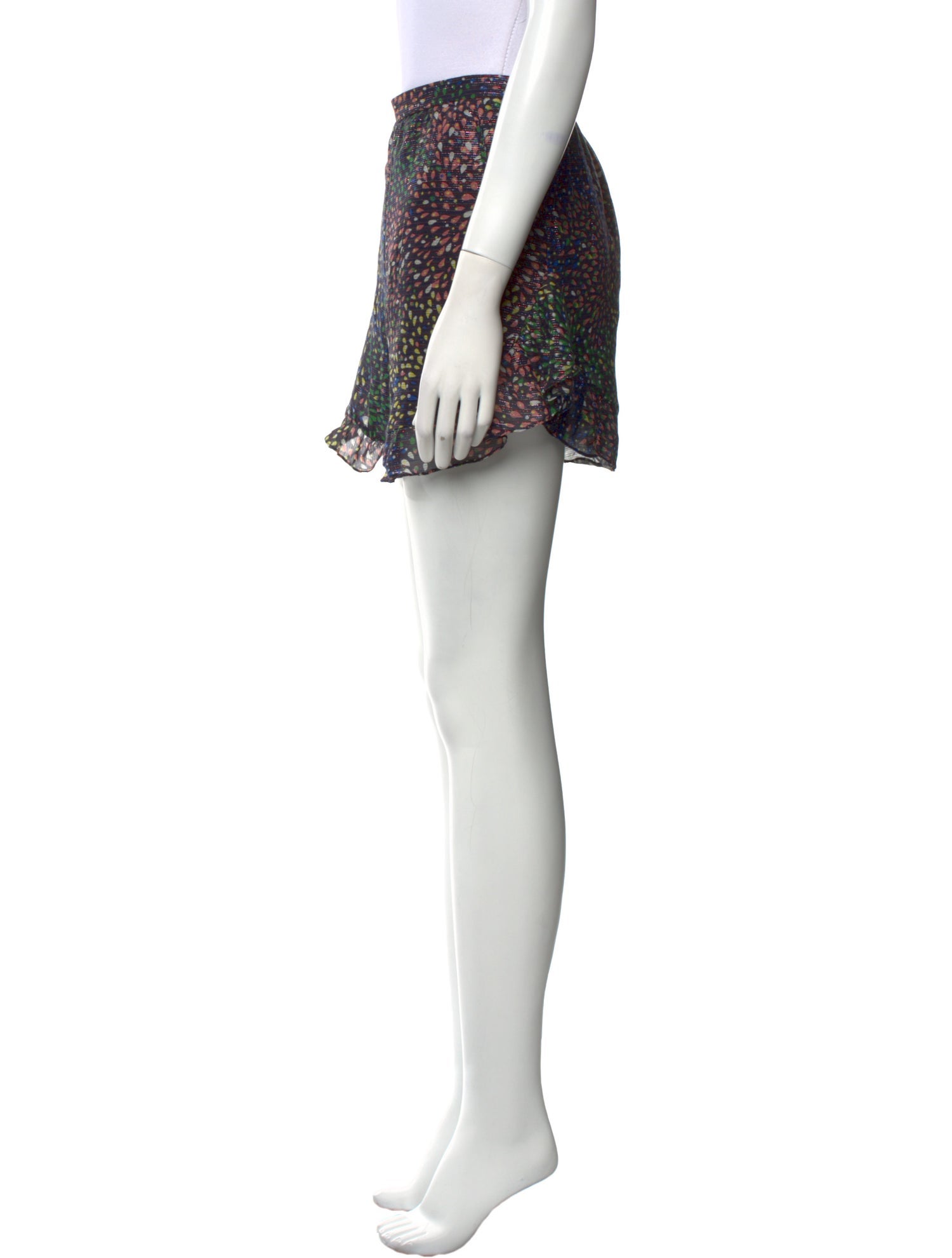 Chloé Printed Mini Shorts