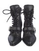 Chloé Leather Lace-Up Boots