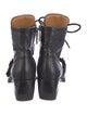 Chloé Leather Lace-Up Boots