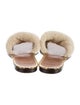 Chloé Shearling Slides