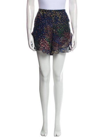 Chloé Shorts Floral Print Mini Us8, Fr40 | M