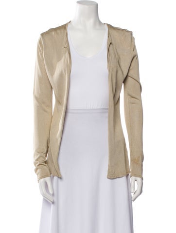 Chloé Knitwear Open Front Sweater M