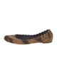 Chloé Ponyhair Animal Print Ballet Flats