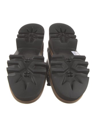 Chloé Leather Combat Boots