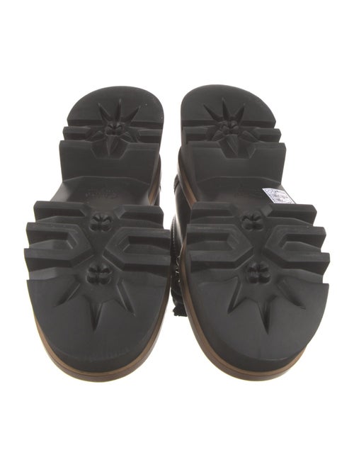 Chloé Leather Combat Boots