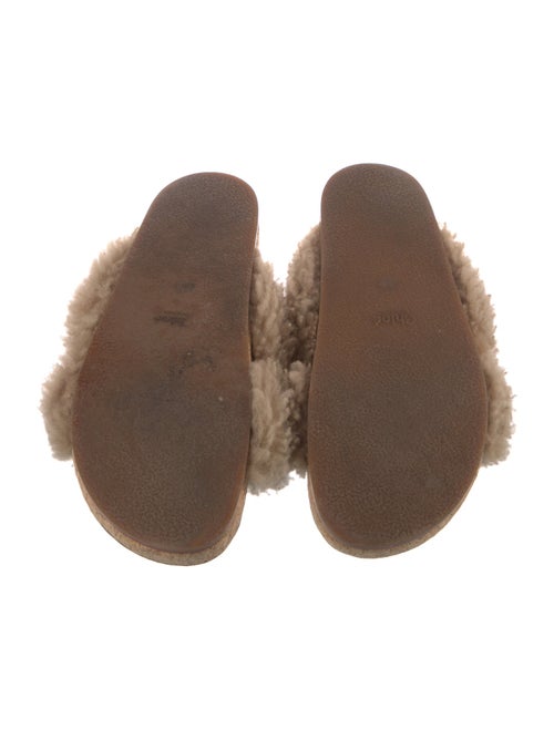 Chloé Shearling Slides