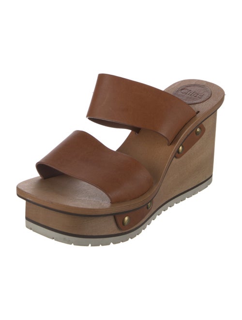 Chloé Leather Slides