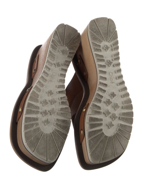 Chloé Leather Slides