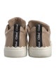 Chloé Leather Scalloped Accent Sneakers