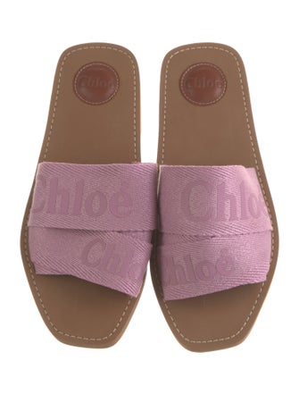 Chloé Canvas Slides