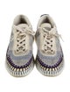 Chloé Patterned Whipstitch Trim Sneakers