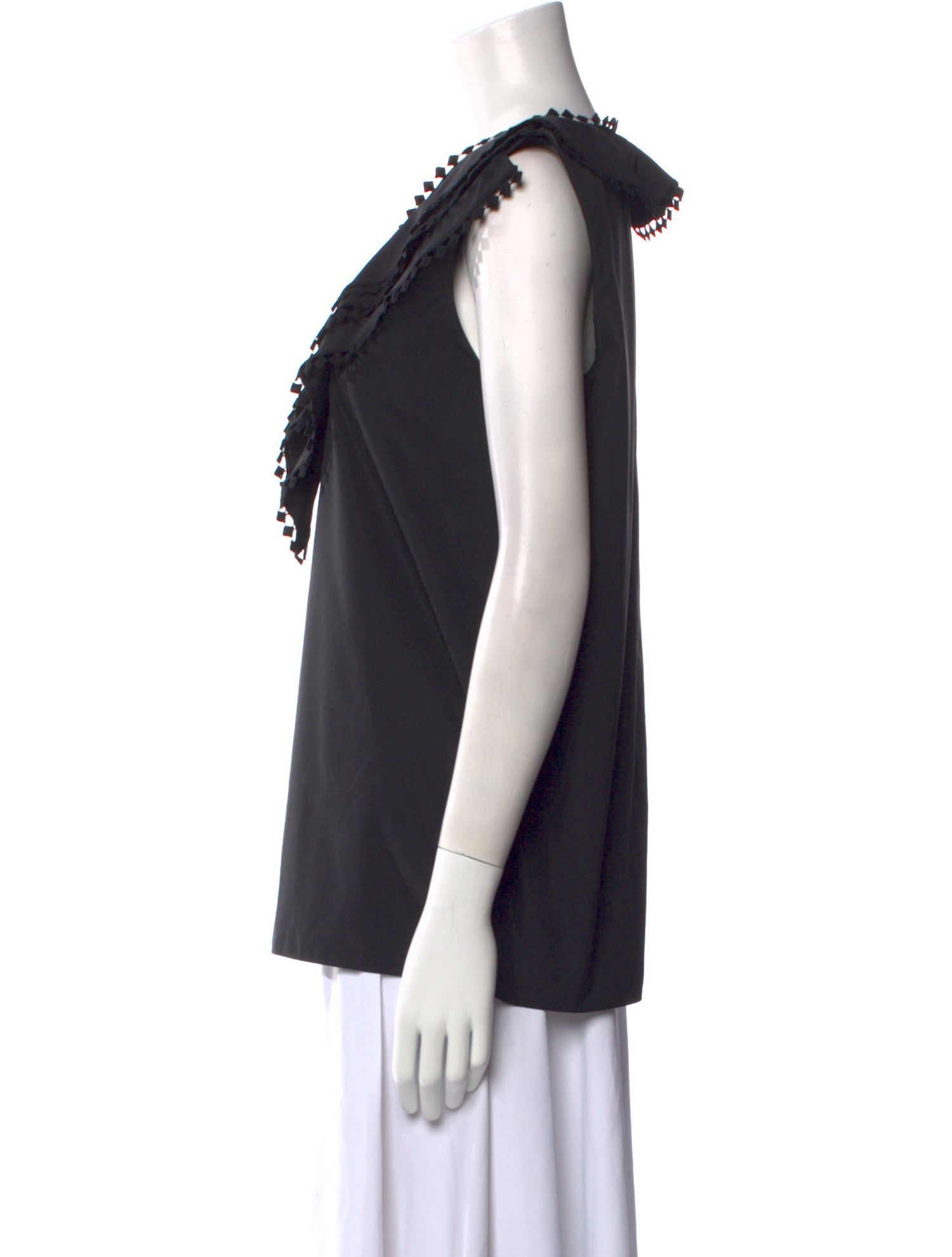 Chloé V-Neck Sleeveless Top