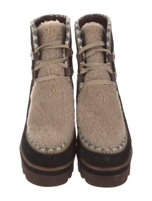 See by Chloé Suede Lace-Up Boots