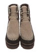 See by Chloé Suede Lace-Up Boots