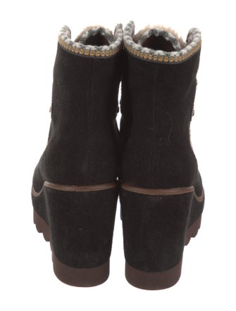 See by Chloé Suede Lace-Up Boots