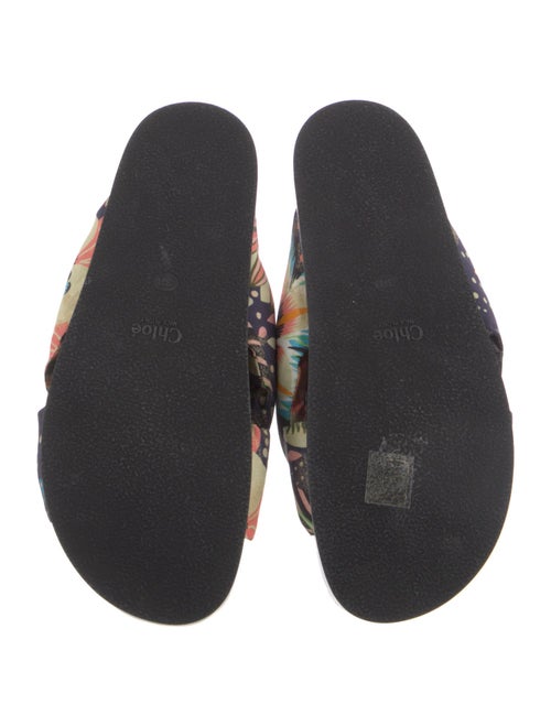 Chloé Canvas Printed Slides