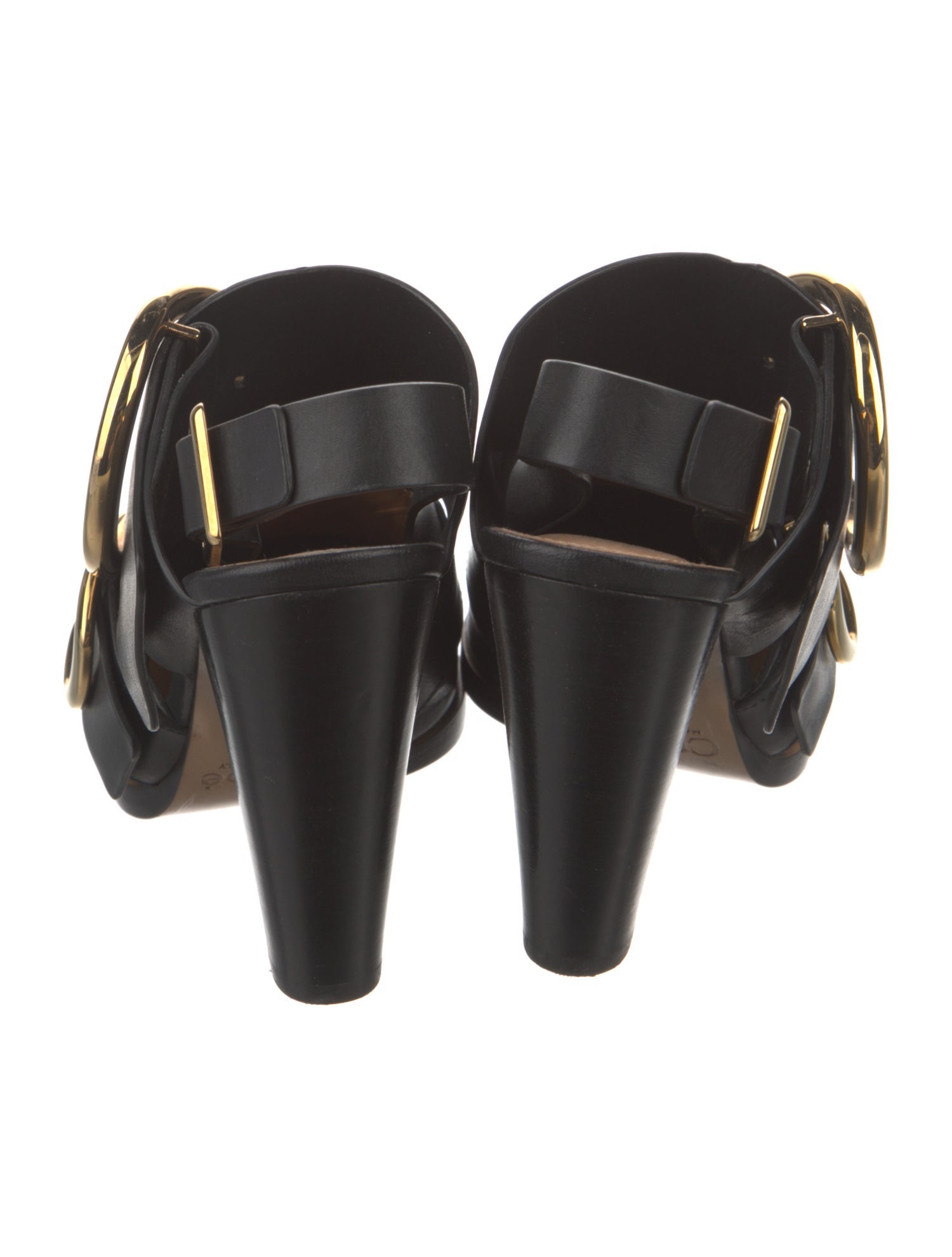 Chloé Leather Mules